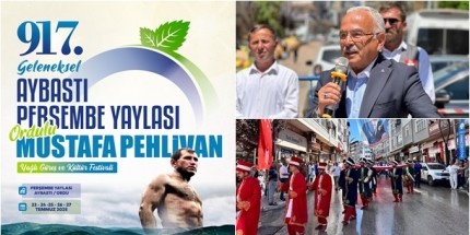 Tarihi Festivalin Açılışı Yapıldı